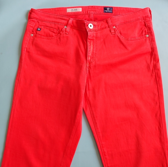 AG Adriano Goldschmied Stilt Cigarette Leg Pants Size 31R - Picture 7 of 11